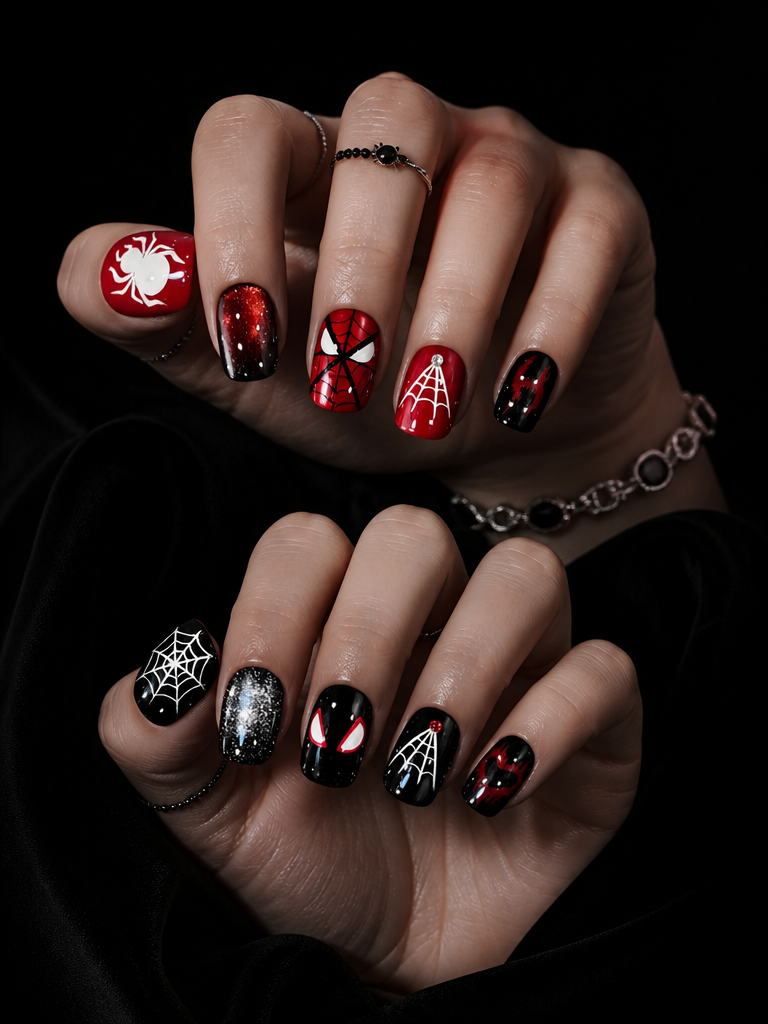 Spider Verse Ode | LUMlix Haute Nail