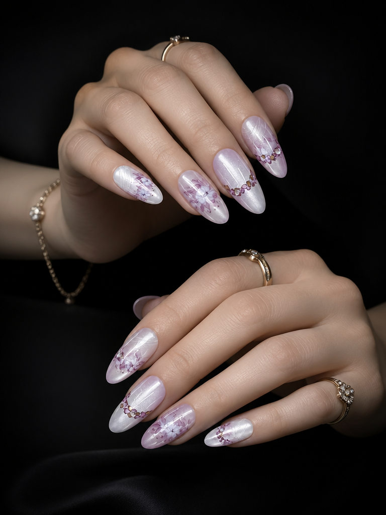 Gilded Bloom | LUMlix Haute Nail