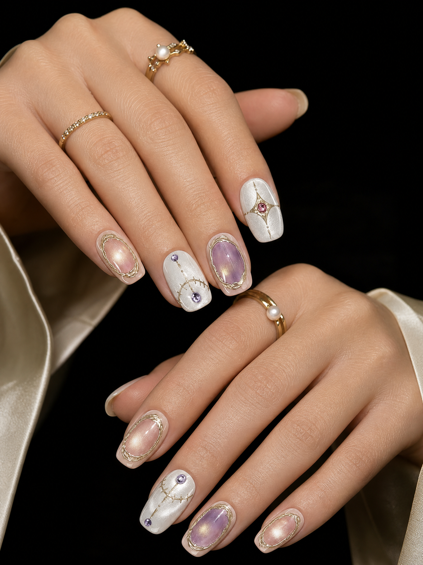 Selene’s Ethereal Codex | LUMlix Haute Nail