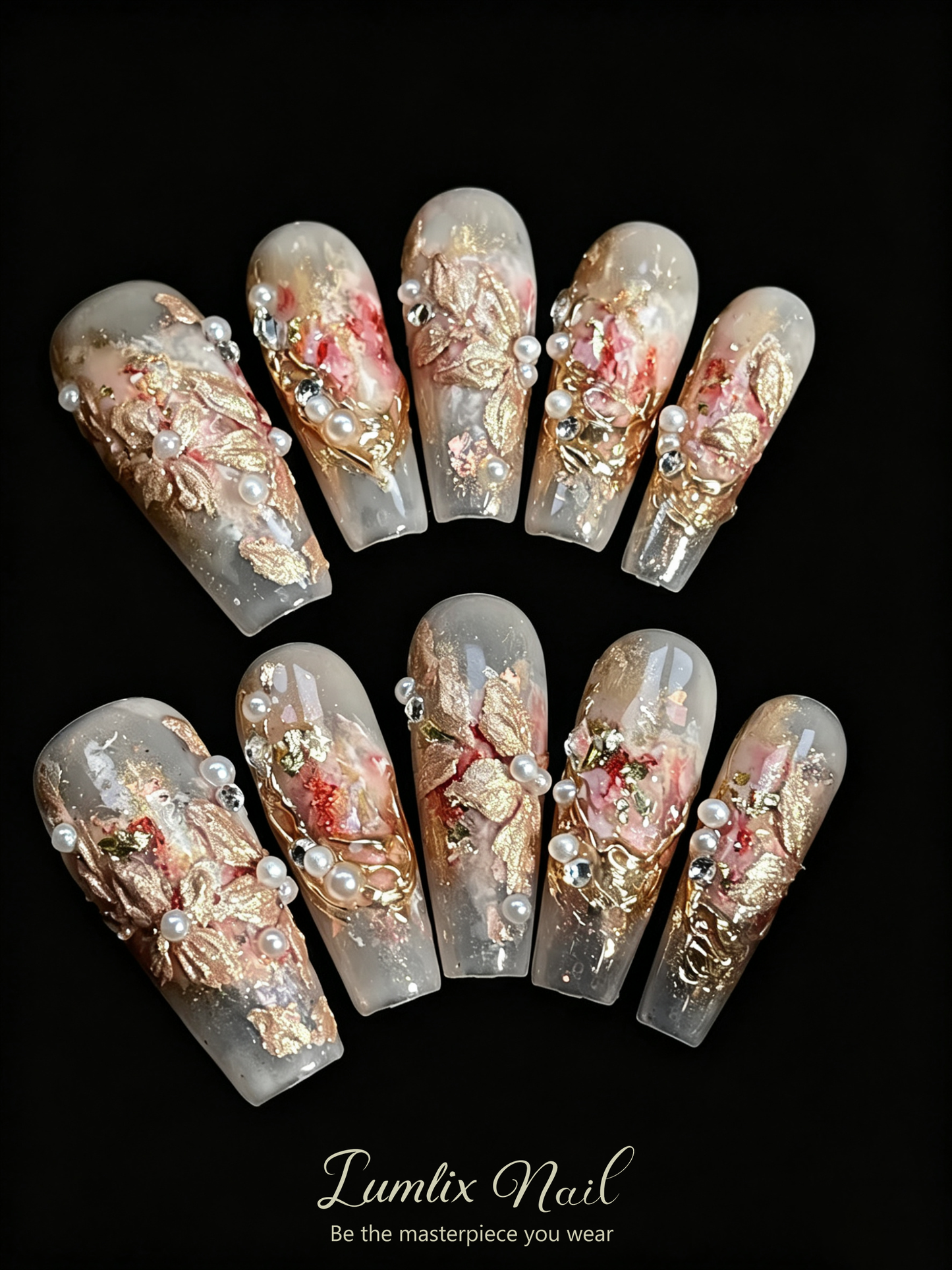 Gilded Renaissance | LUMlix Haute Nail