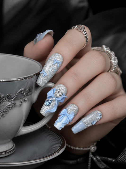 Azure Bear Reverie | LUMlix Haute Nail