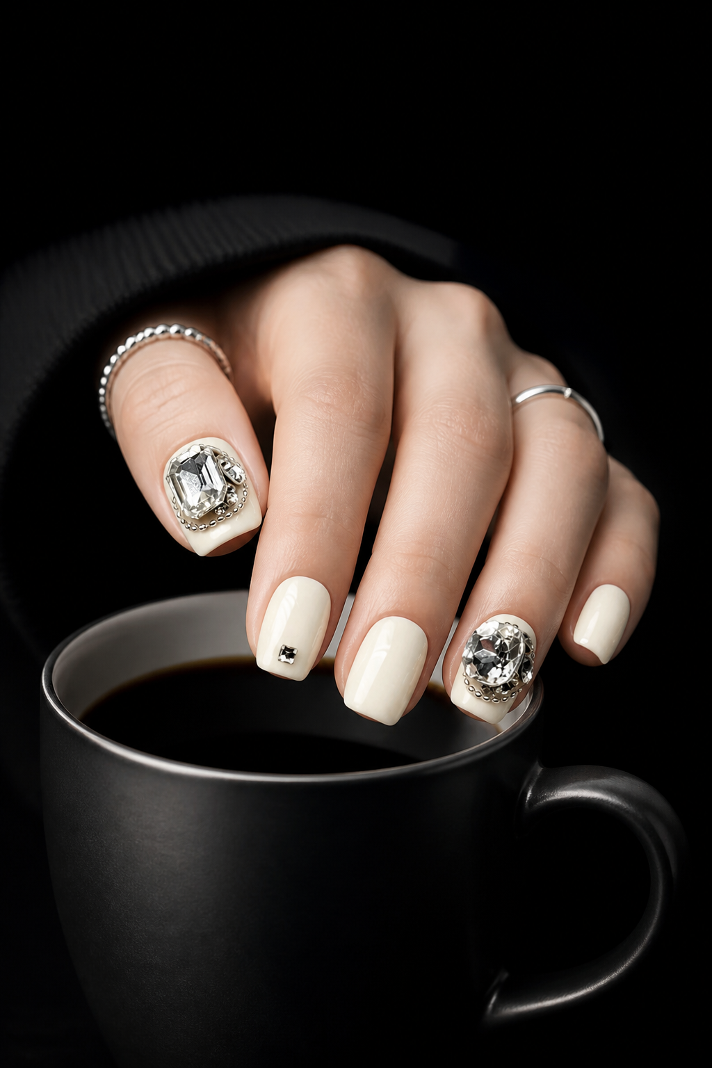 Ivory Monarch | LUMlix Haute Nail