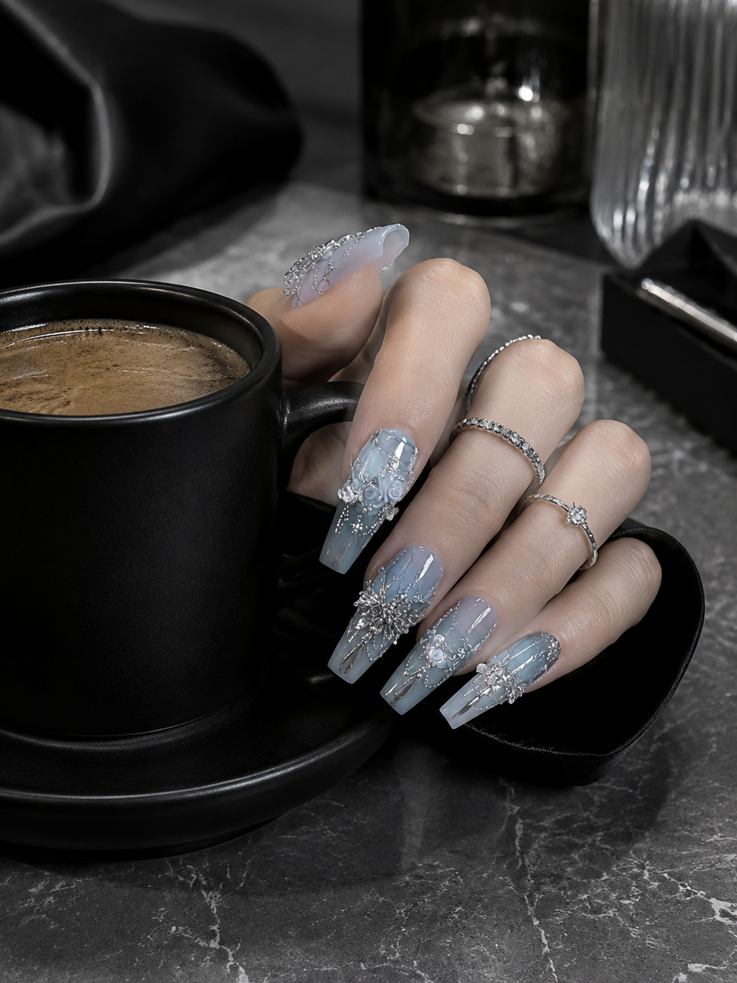 Frostbound Aria | LUMlix Haute Nail