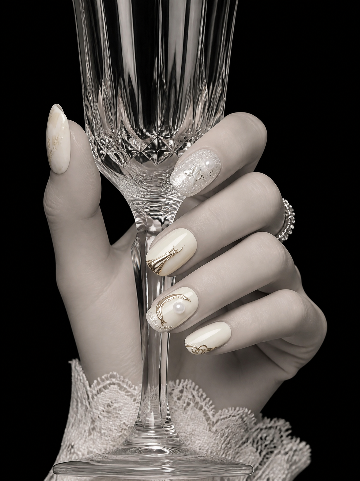 Ivory Whisper | LUMlix Haute Nail