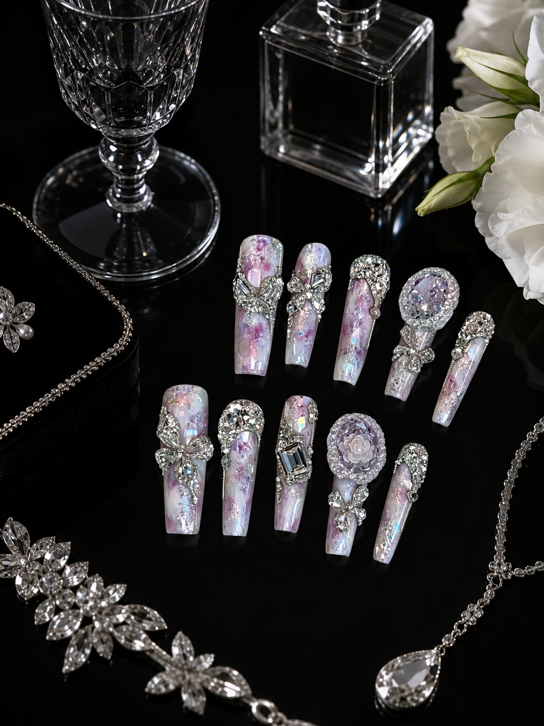 Galactic Rose | LUMlix Haute Nail