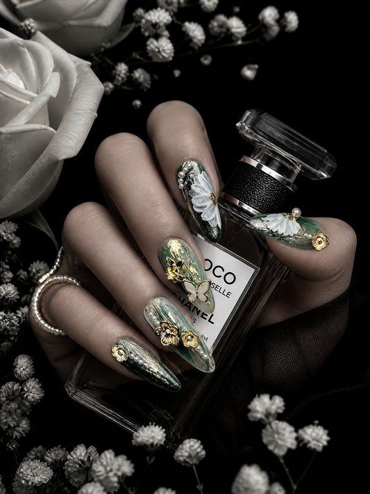 Gilded Forest Nymph | LUMlix Haute Nail