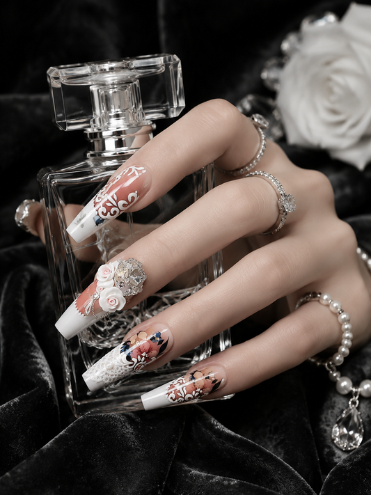 Rosewater Reverie | LUMlix Haute Nail