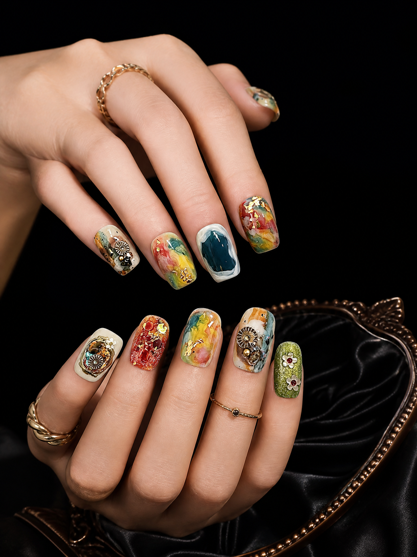 Gaia's Alchemical Garden | LUMlix Haute Nail