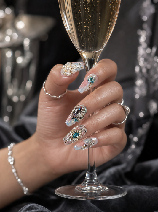Celestial Opal Reverie | LUMlix Haute Nail