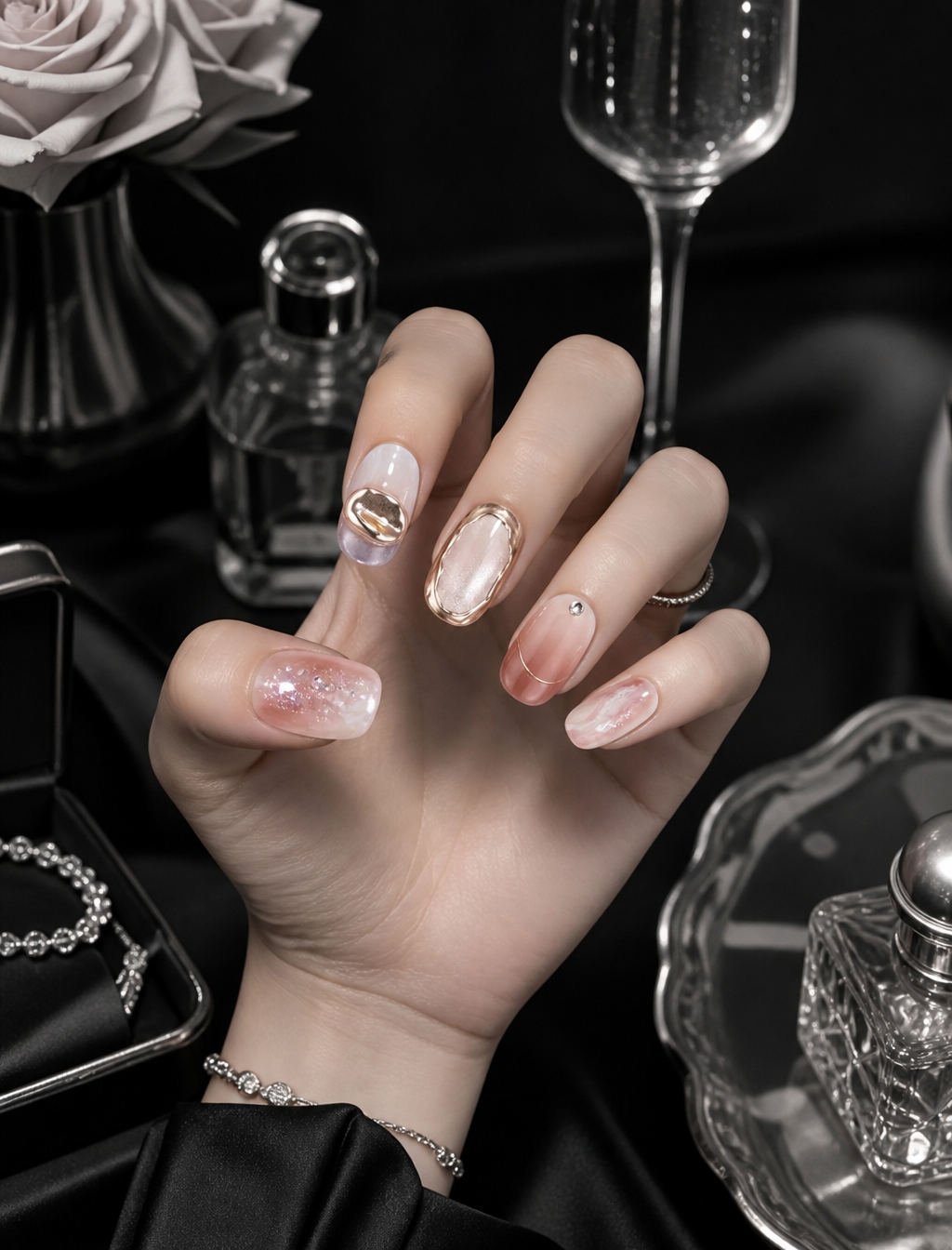 Venus's Molten Dawn | LUMlix Haute Nail