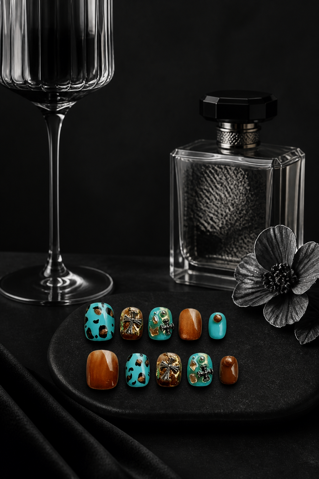 Turquoise Nomad's Creed | LUMlix Haute Nail