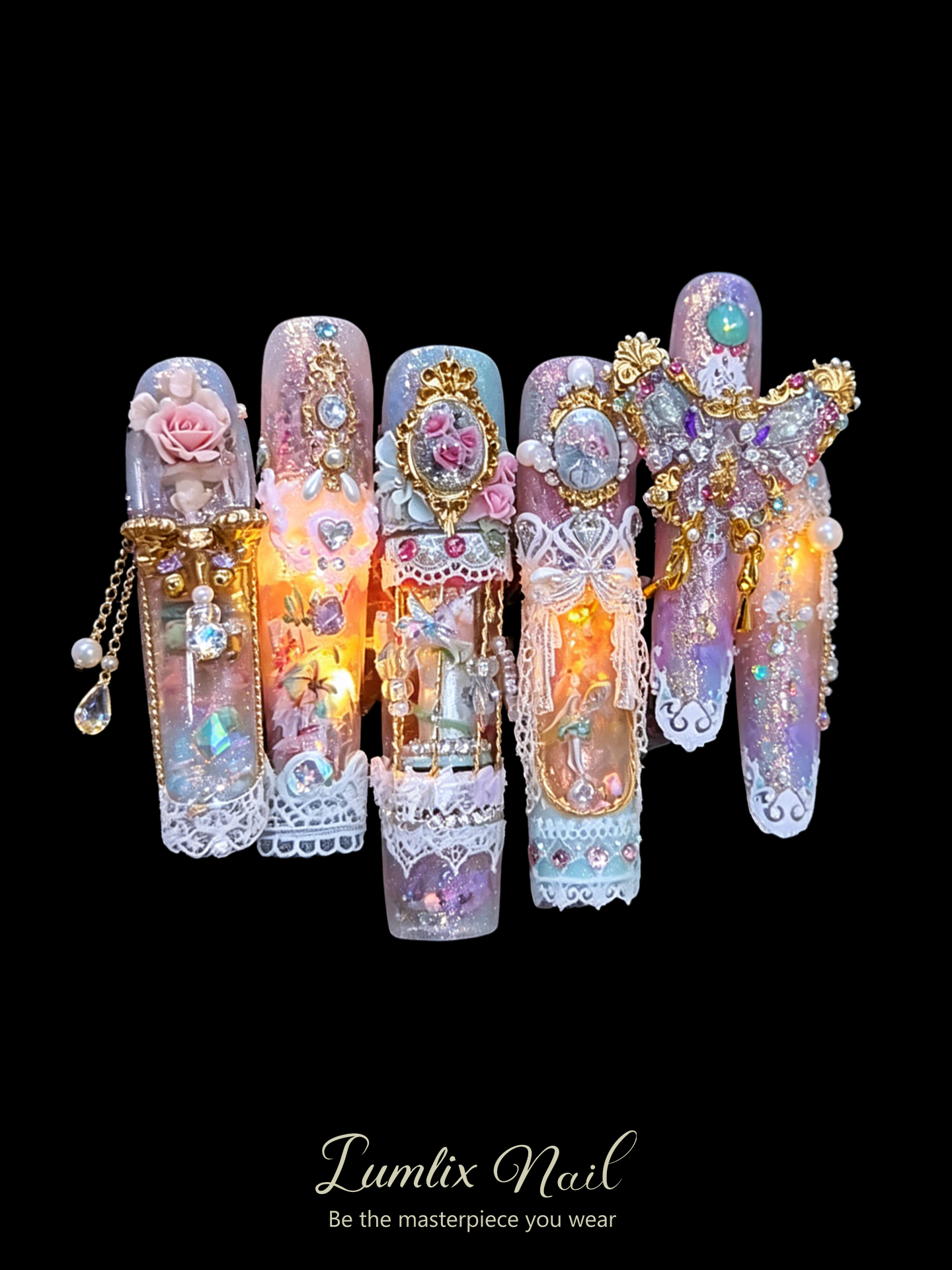 The Porcelain Dollhouse Chronicles | LUMlix Haute Nail