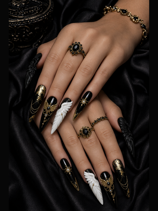 Abyssal Wings | LUMlix Haute Nail
