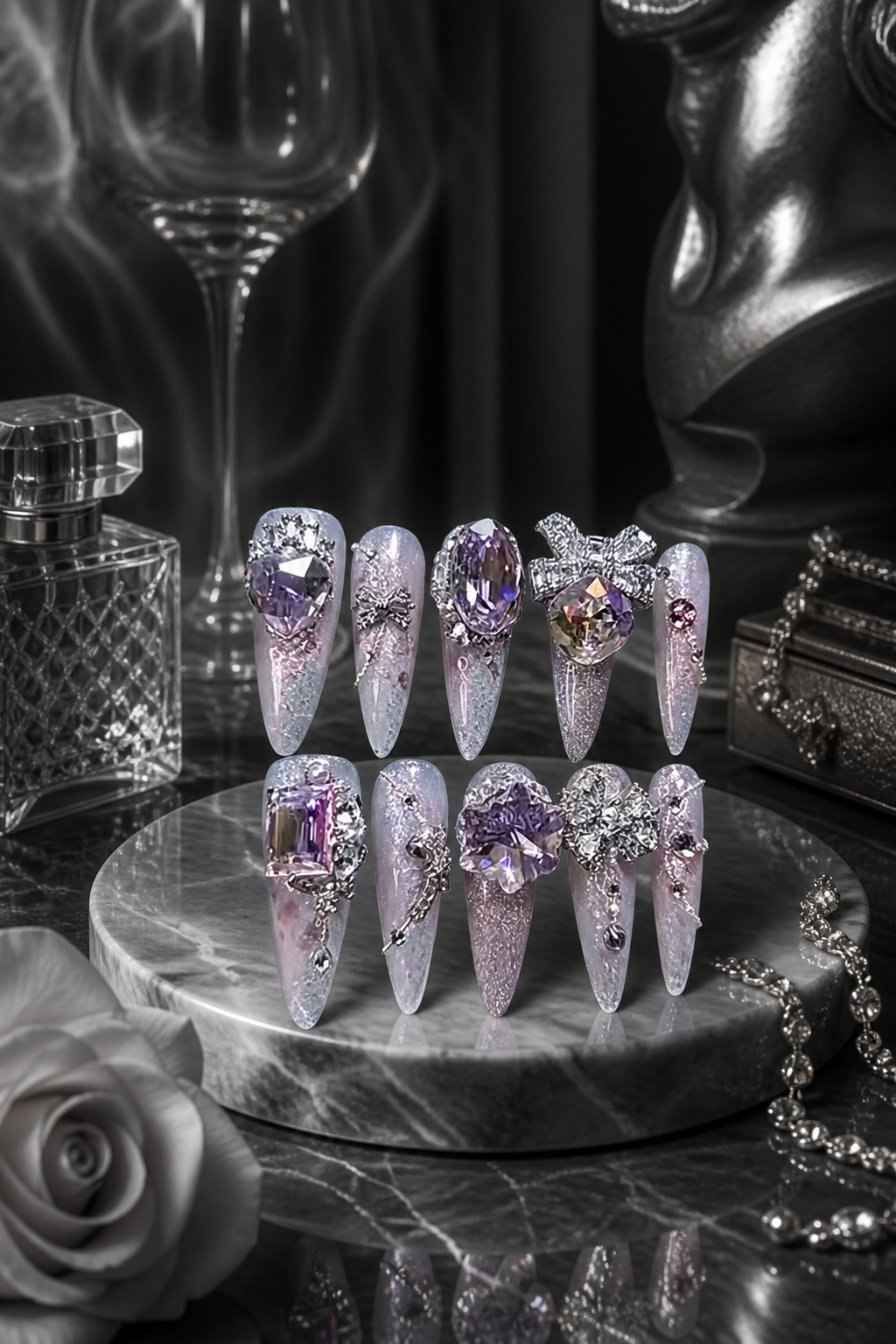Amethyst Reverie | LUMlix Haute Nail