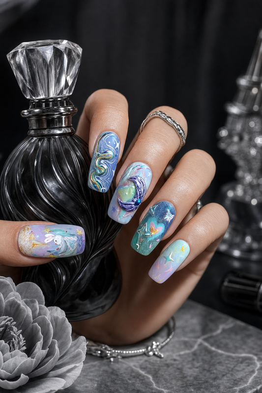 Celestial Dreamweaver’s Reverie | LUMlix Haute Nail