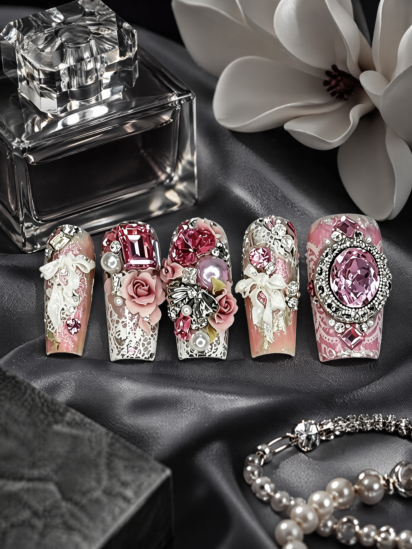 Roseate Opulence | LUMlix Haute Nail