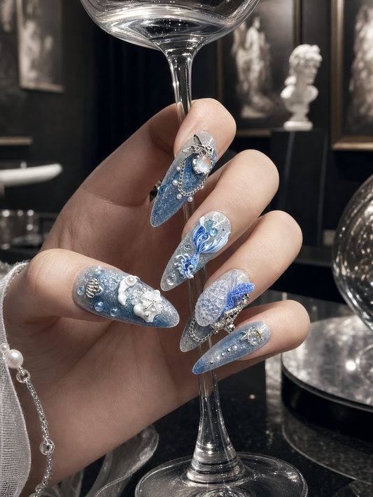 Sirene's Abyssal Crown | LUMlix Haute Nail
