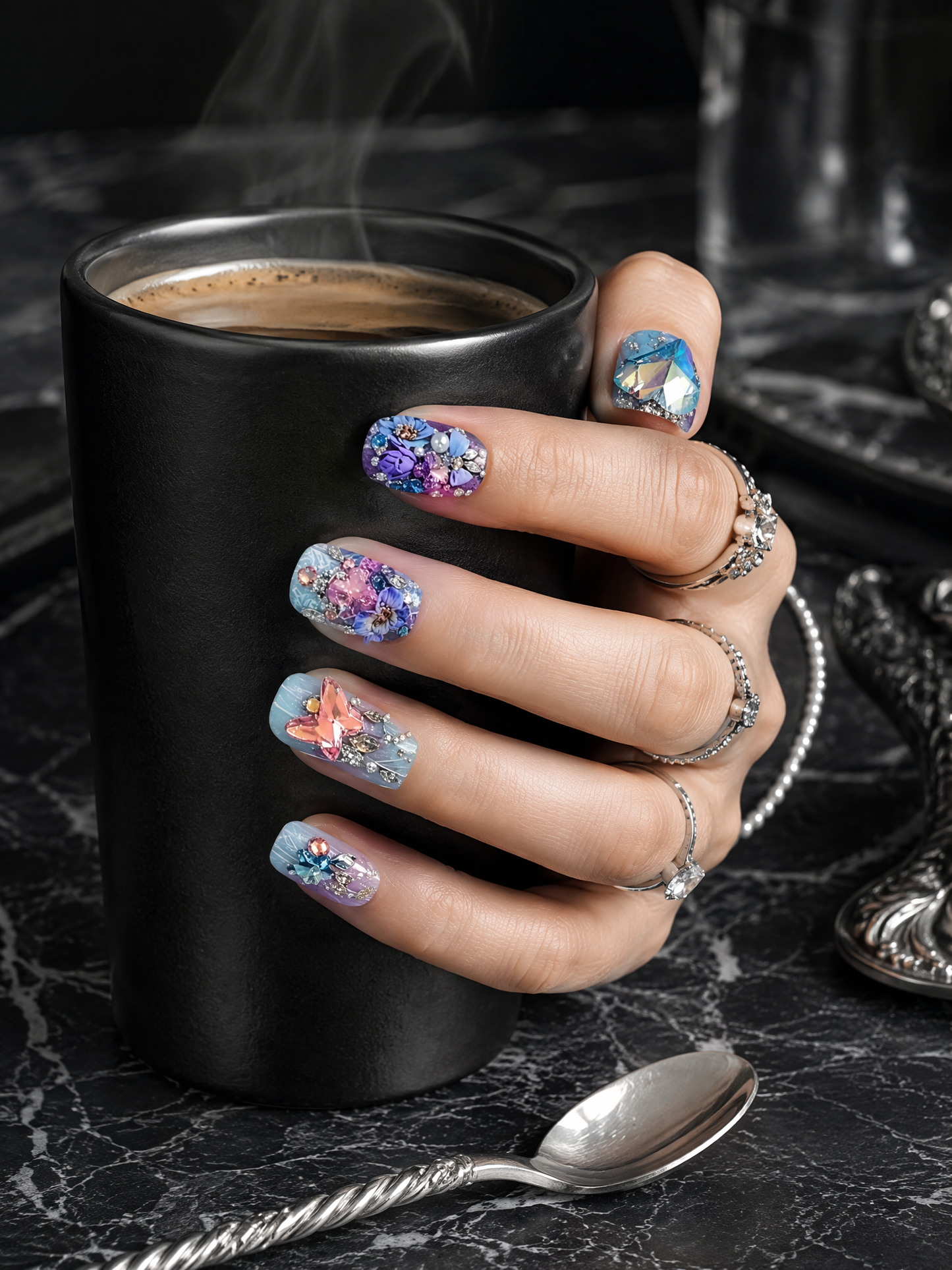 Celestial Mosaic | LUMlix Haute Nail