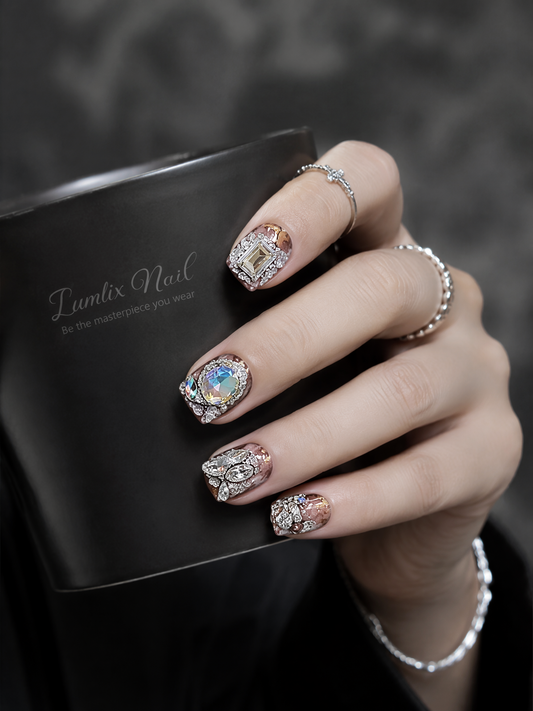 Amber Renaissance | LUMlix Haute Nail