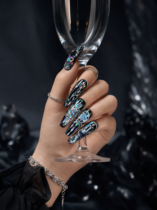 The Celestial Prism's Whisper | LUMlix Haute Nail