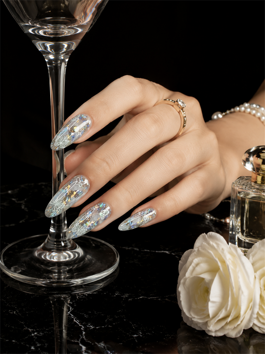 Luminous Butterfly Mirage | LUMlix Haute Nail