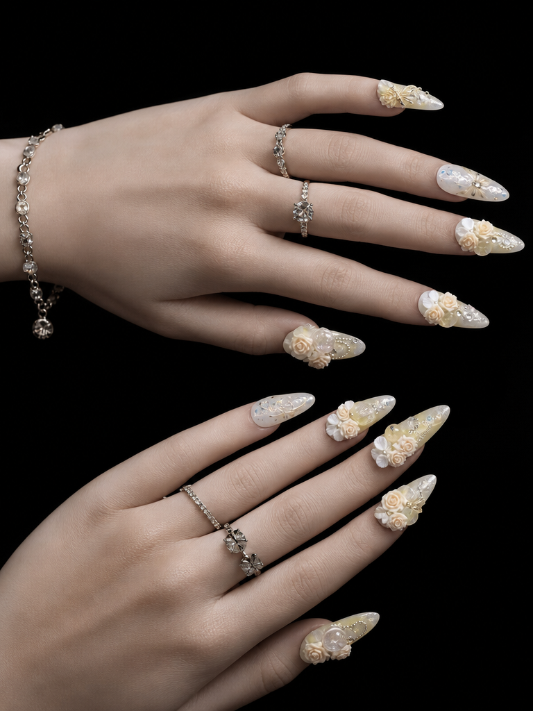 Pearl Lace   | LUMlix Haute Nail