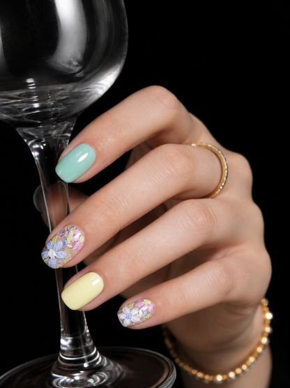 Flora's Enchanted Mosaic | LUMlix Haute Nail
