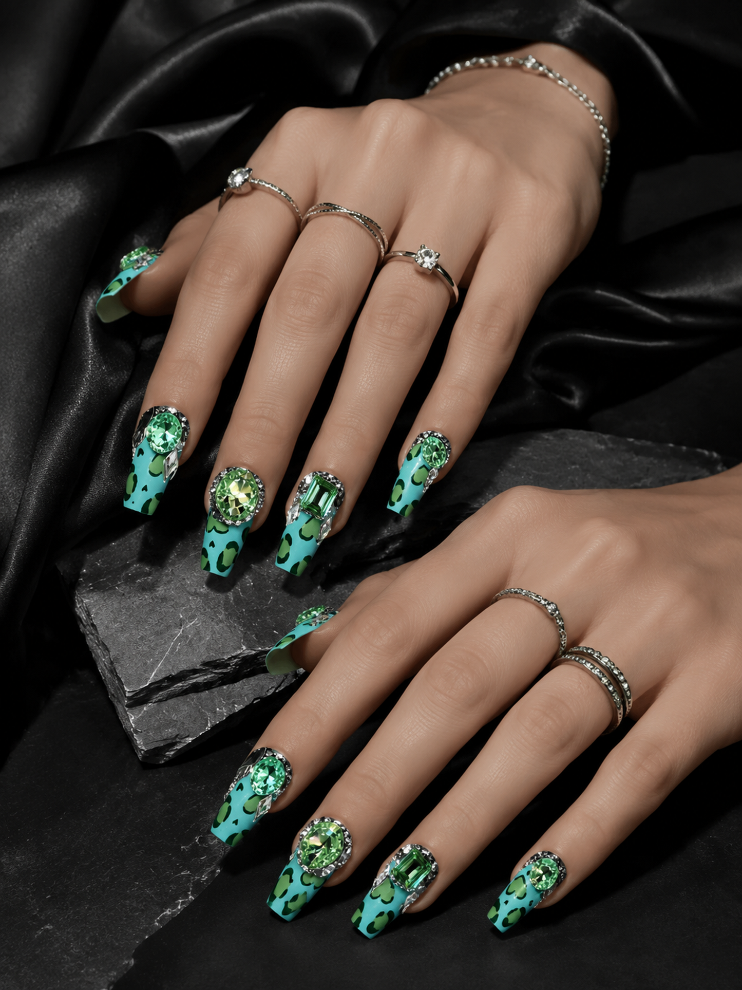 Jade Feline Mystique | LUMlix Haute Nail