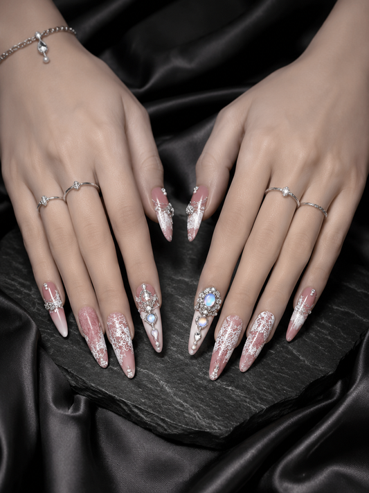 Opal Lace Reverie | LUMlix Haute Nail