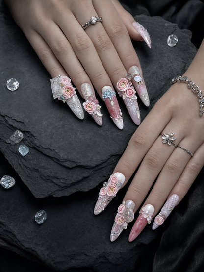 Roseate Reverie | LUMlix Haute Nail