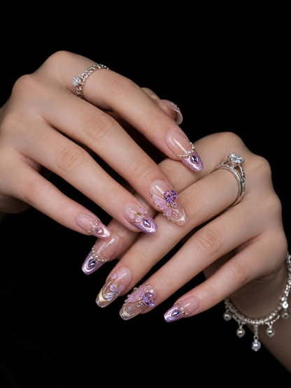 Violet Twilight | LUMlix Haute Nail