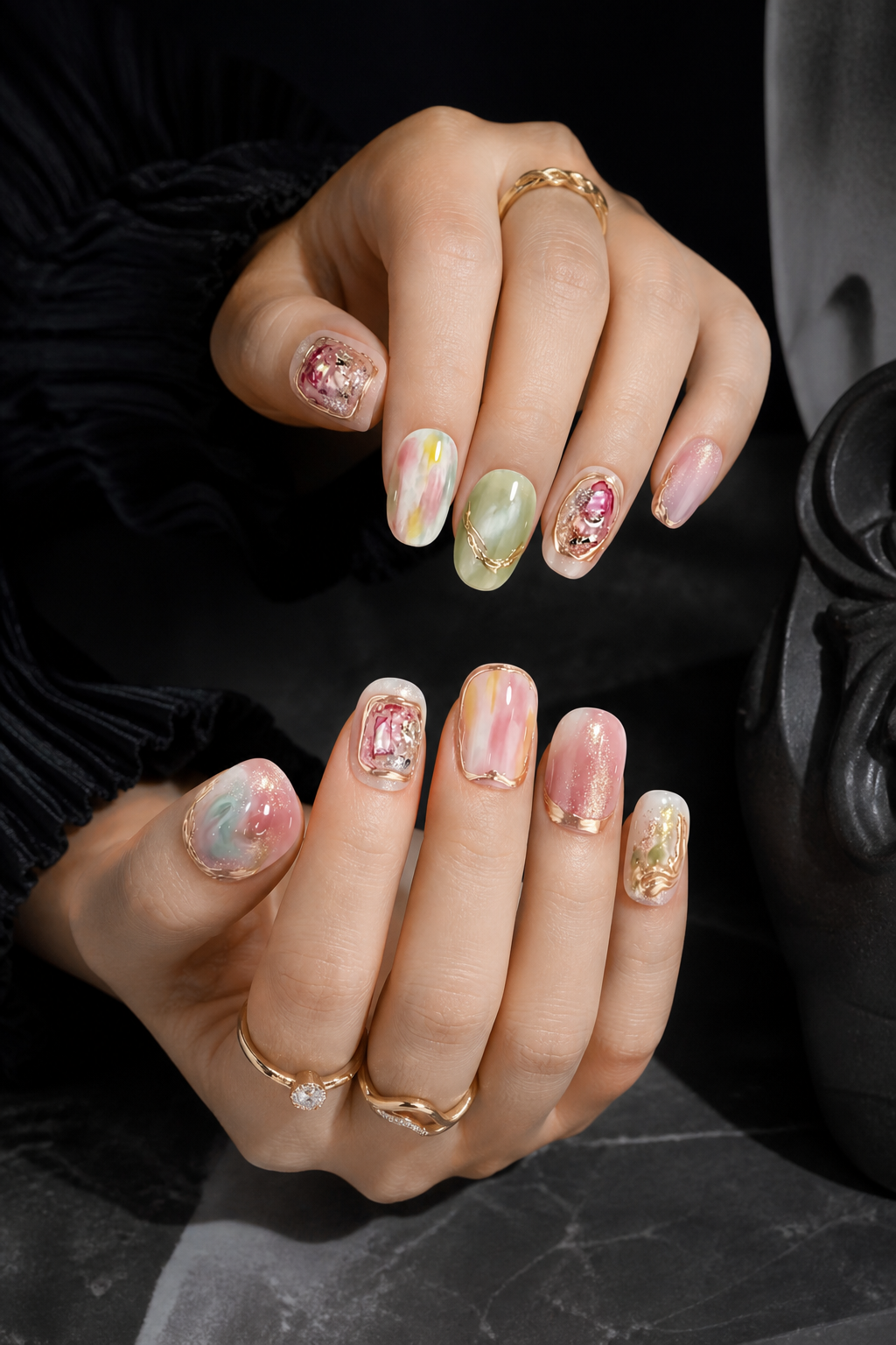 Aurora's Alchemy Garden | LUMlix Haute Nail