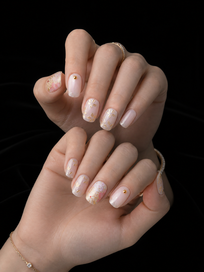Porcelain Glow | LUMlix Haute Nail