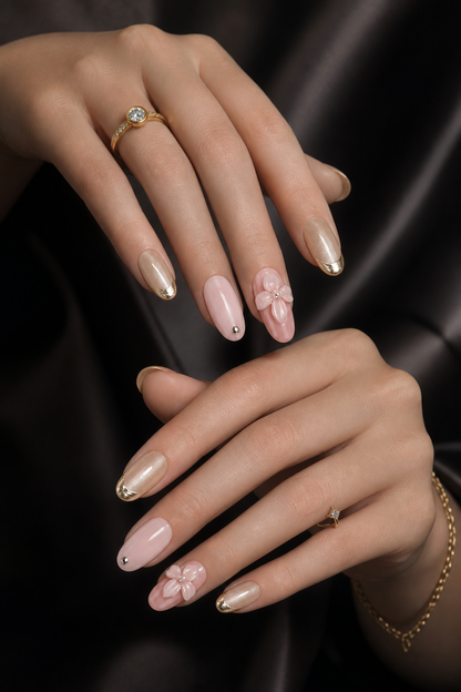 Gilded Dawn | LUMlix Haute Nail