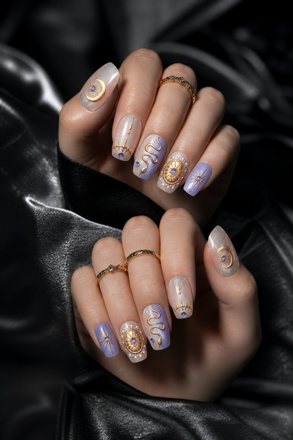 Celestial Oracle's Gaze | LUMlix Haute Nail