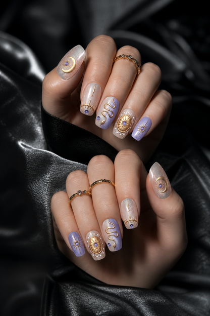 Celestial Oracle's Gaze | LUMlix Haute Nail