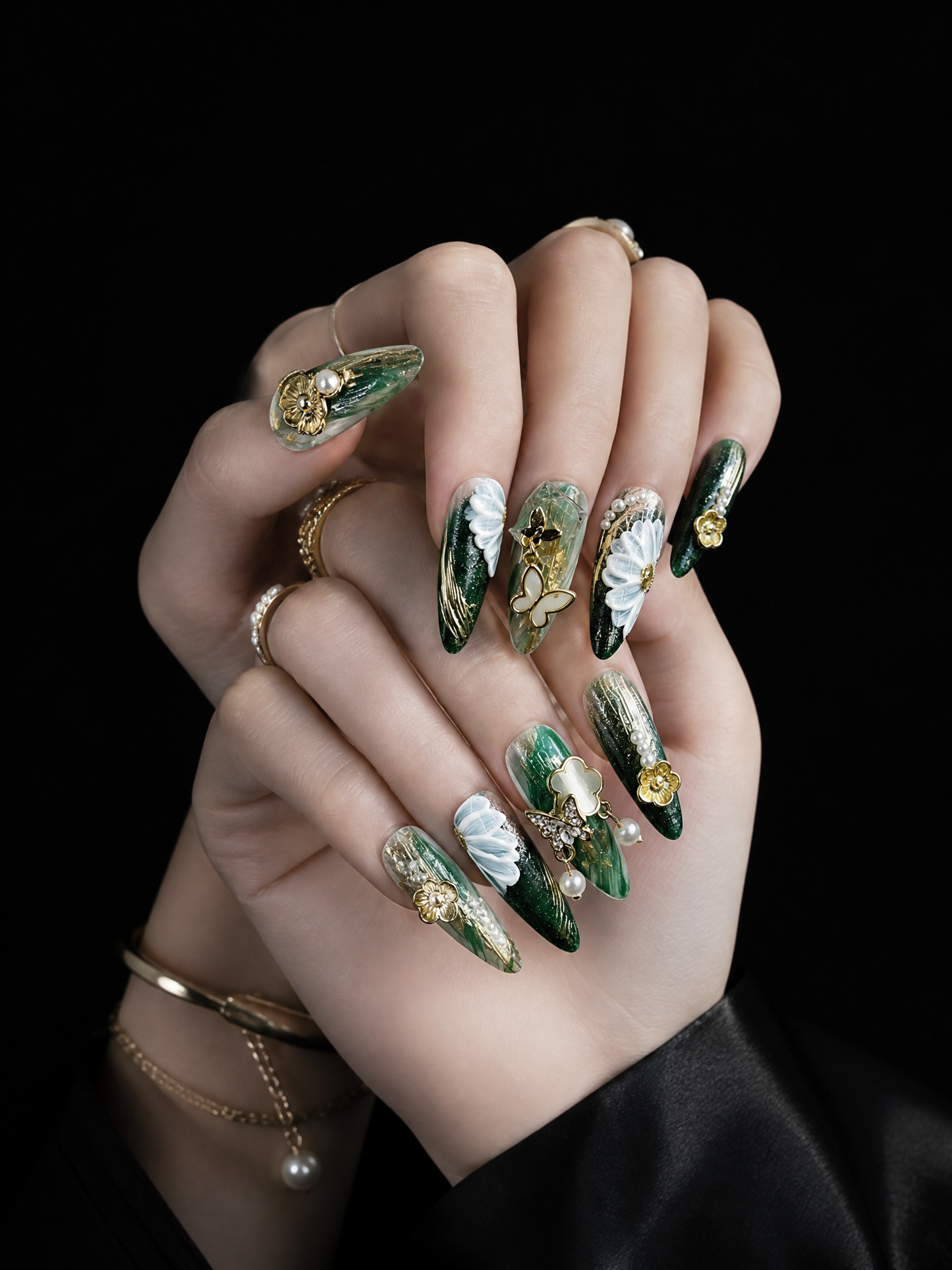 Gilded Forest Nymph | LUMlix Haute Nail