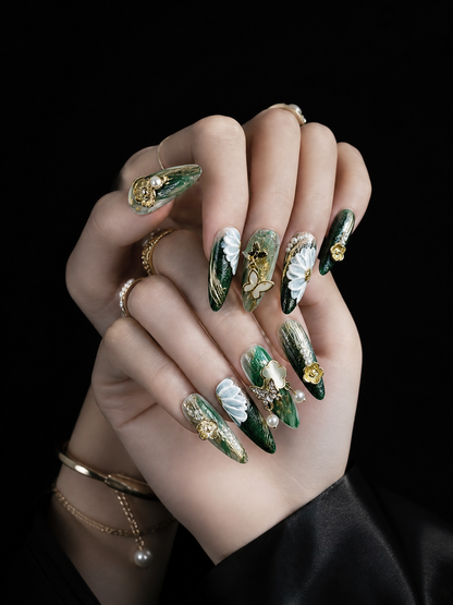 Gilded Forest Nymph | LUMlix Haute Nail
