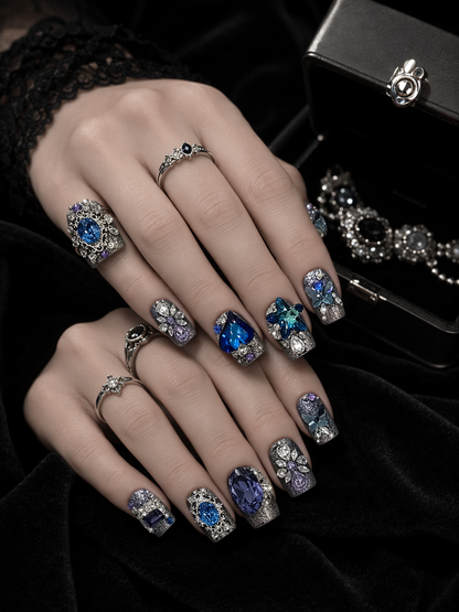 Sapphire Dynasty | LUMlix Haute Nail