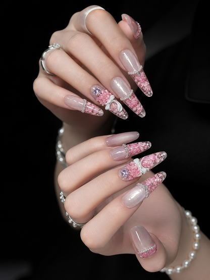 Flora's Ethereal Reverie | LUMlix Haute Nail