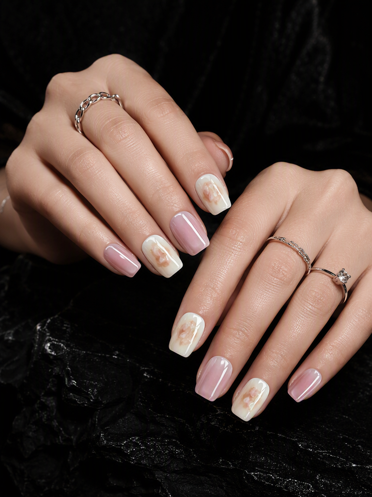 Shell Petal Haze | LUMlix Haute Nail