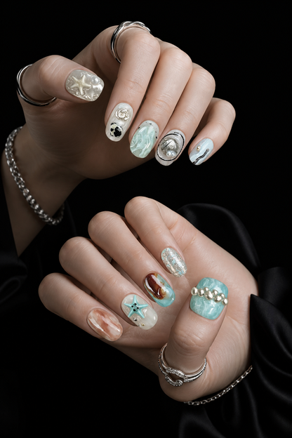 Thalassa's Tidal Memory | LUMlix Haute Nail