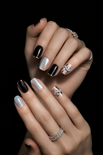 Selene's Lunar Veil | LUMlix Haute Nail