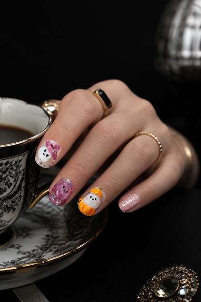 Luna's Whimsical Haunt | LUMlix Haute Nail