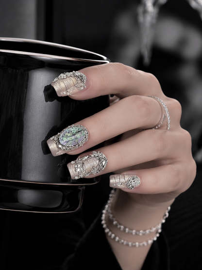 Aurora Filigree | LUMlix Haute Nail