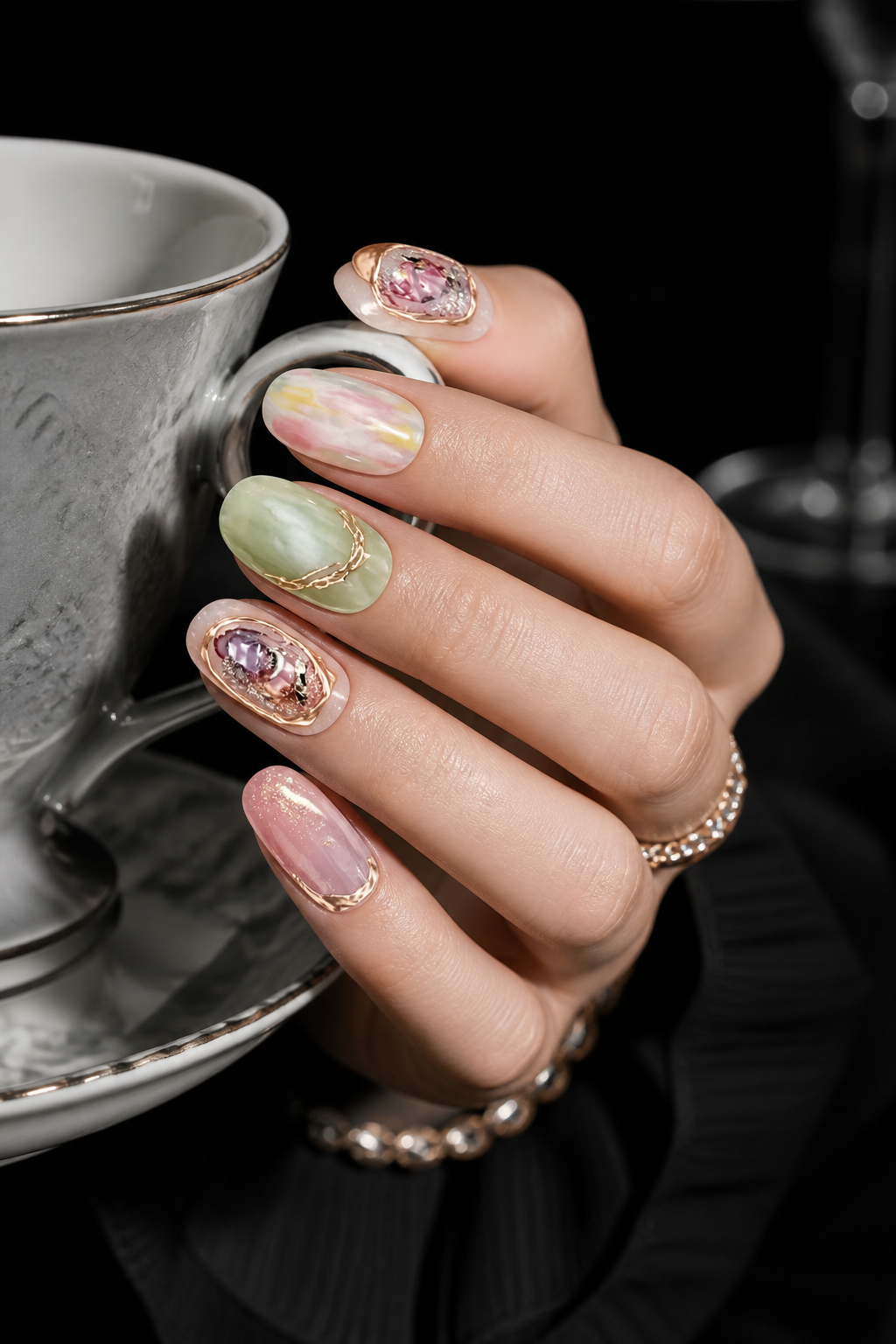 Aurora's Alchemy Garden | LUMlix Haute Nail