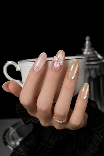 Gilded Dawn | LUMlix Haute Nail