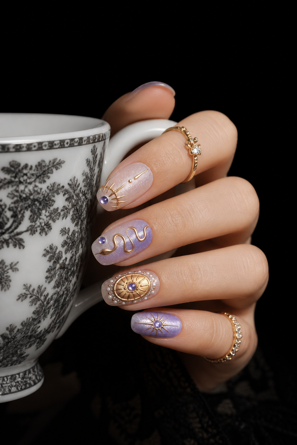 Celestial Oracle's Gaze | LUMlix Haute Nail
