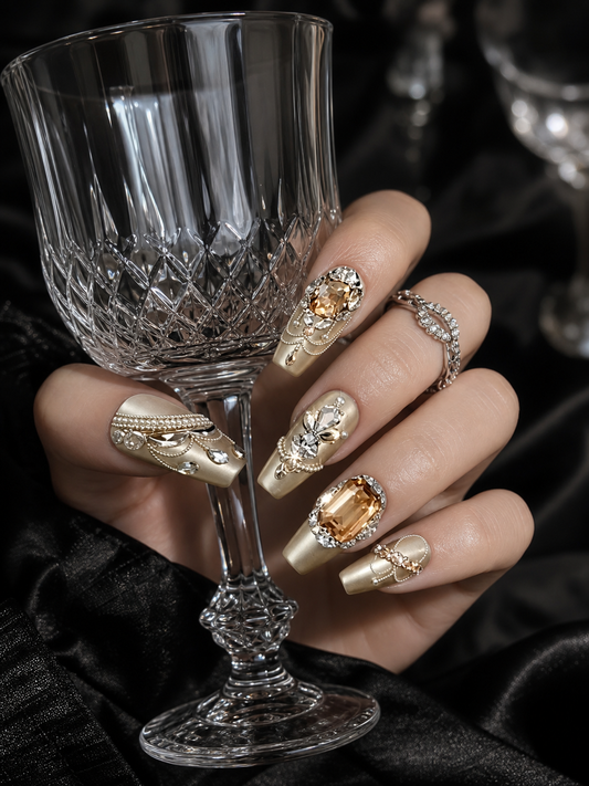 Gilded Opulence | LUMlix Haute Nail(換首圖)