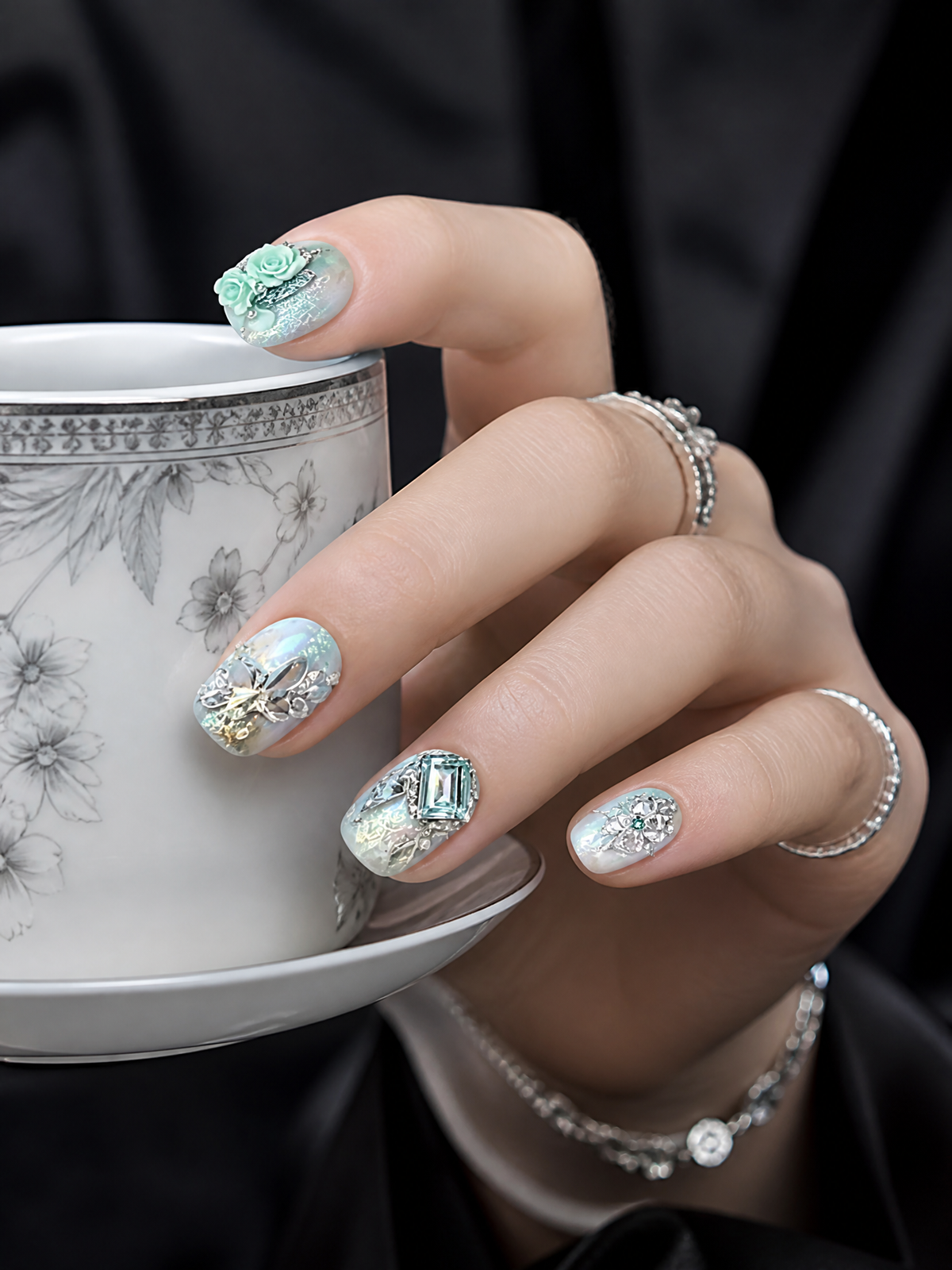 Glacial Rose | LUMlix Haute Nail